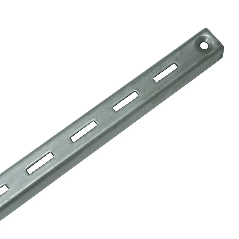 Crémaillère titanium pour étagère, 6'