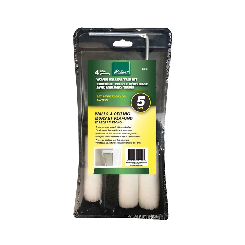 Mini-ensemble pour le découpage avec rouleaux tissés, 5 pièces