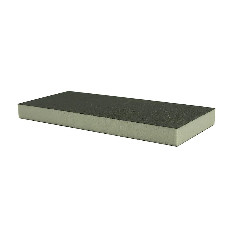 Éponge à sabler rectangulaire à 2 surfaces de 8-7/8'' x 4'' x 3/4'', grain moyen