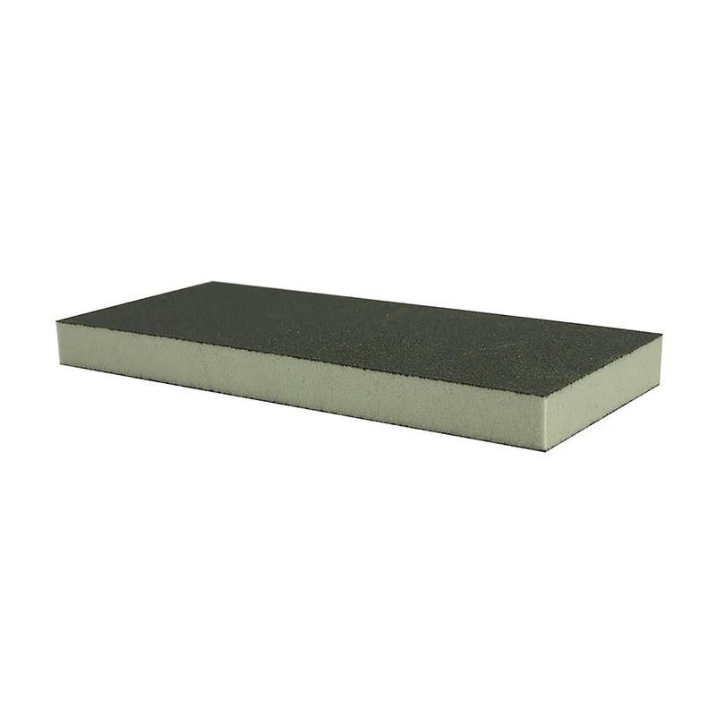 Éponge à sabler rectangulaire à 2 surfaces de 8-7/8'' x 4'' x 3/4'', grain fin