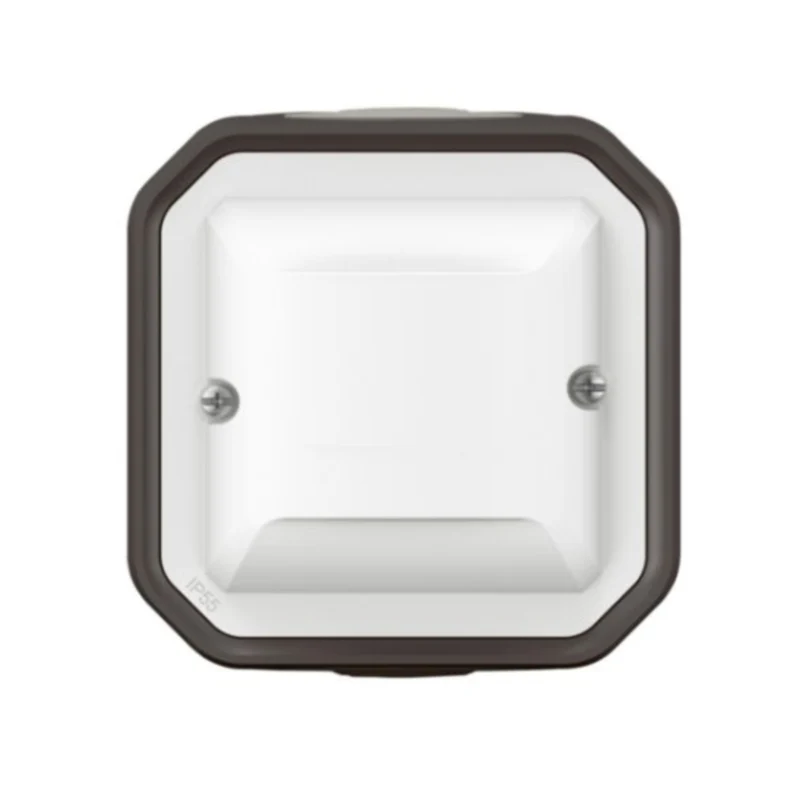 Détecteur mural LED complet - Plexo - 100W - Anthracite - Legrand