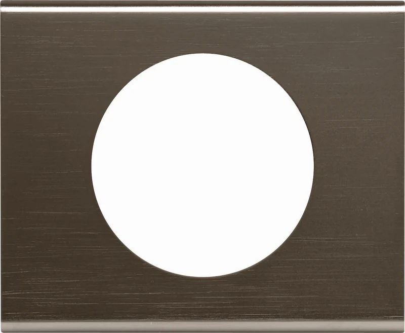 Plaque de finition 1 poste Céliane finition Black Nickel - Legrand