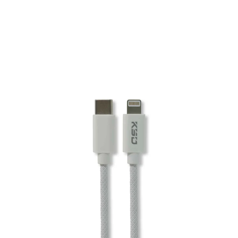 Câble pour téléphone cellulaire USB-C x Iphone Lightning, 2 mètres