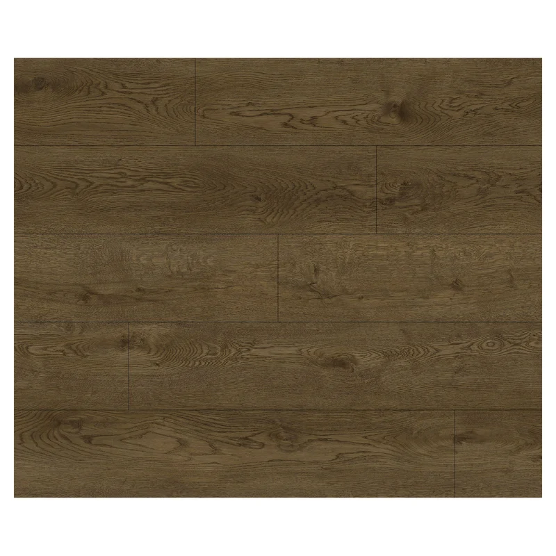 Planchettes en vinyle à coller de 7" x 48" x 2,5 mm d'épaisseur, 32,6 pi2 (English Chestnut)
