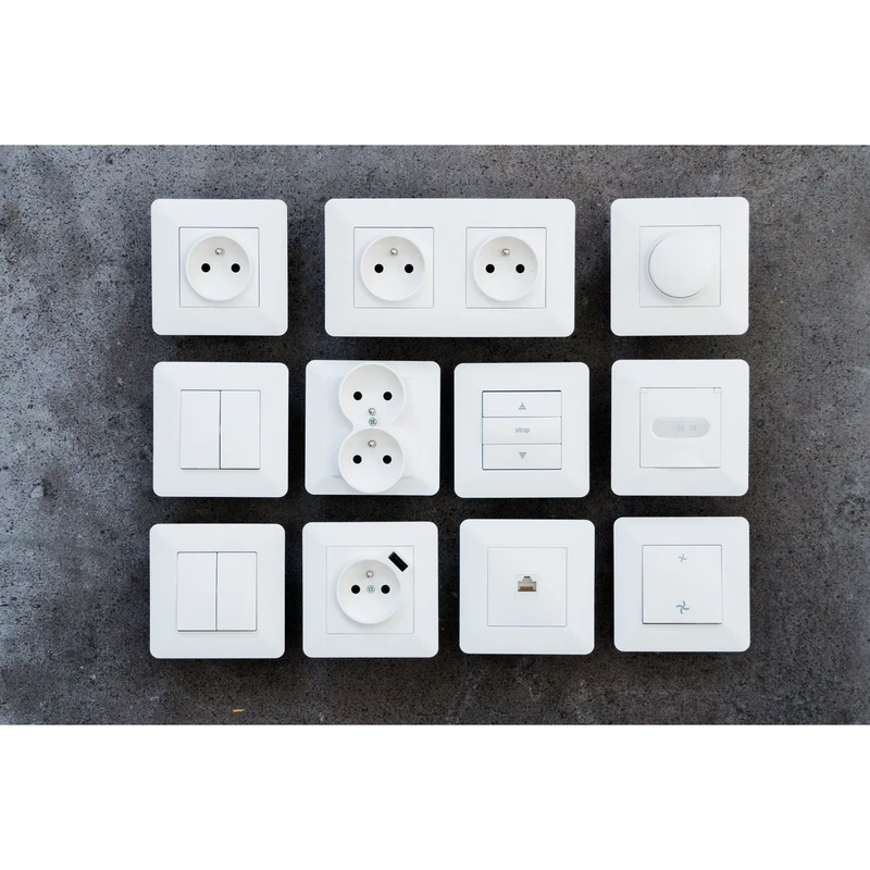 Bouton poussoir à voyant 10A - blanc - Artezo - Zenitech