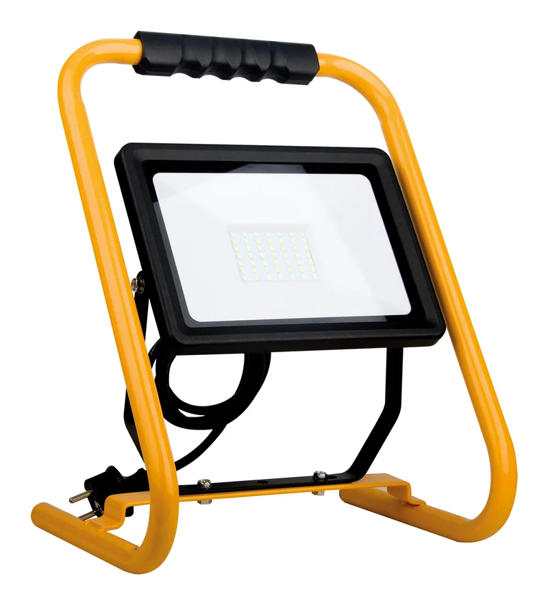 Projecteur LED 50W Chantier IP65 - Jaune - Zenitech