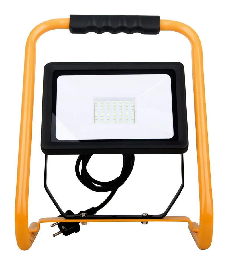 Projecteur LED 50W Chantier IP65 - Jaune - Zenitech
