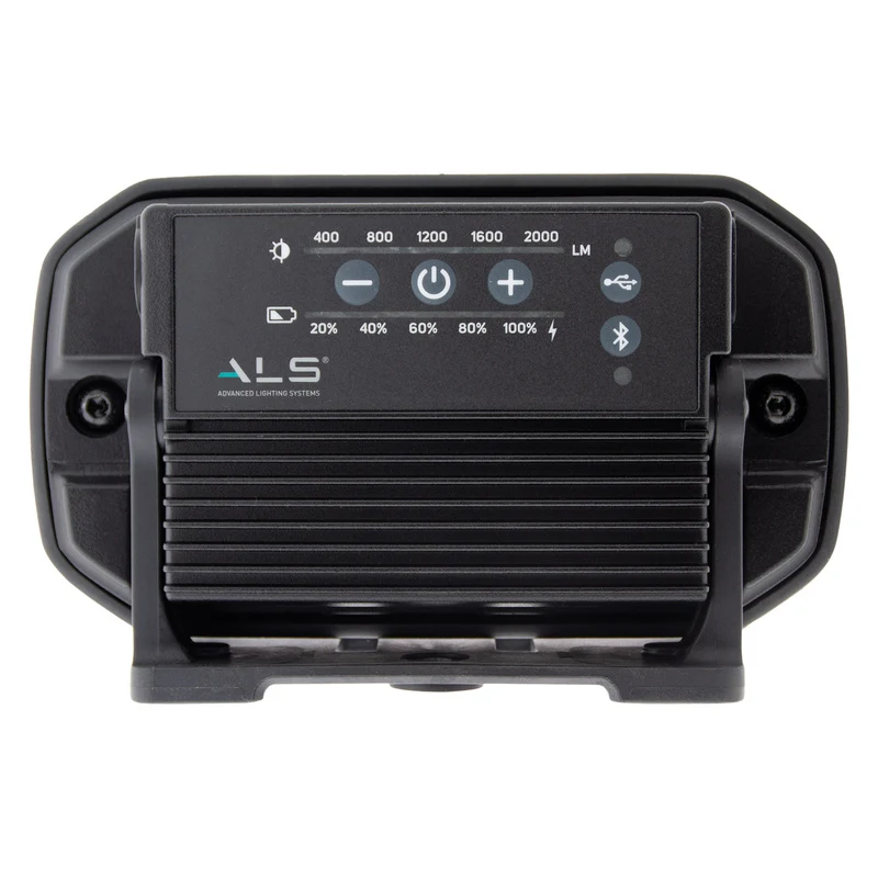 Projecteur audio IP67 2000lm + batterie rechargeable Dual System - Sangrip