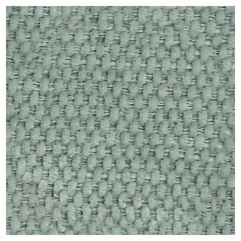 Rideau de luxe tissé à effet velours chenille, vert clair