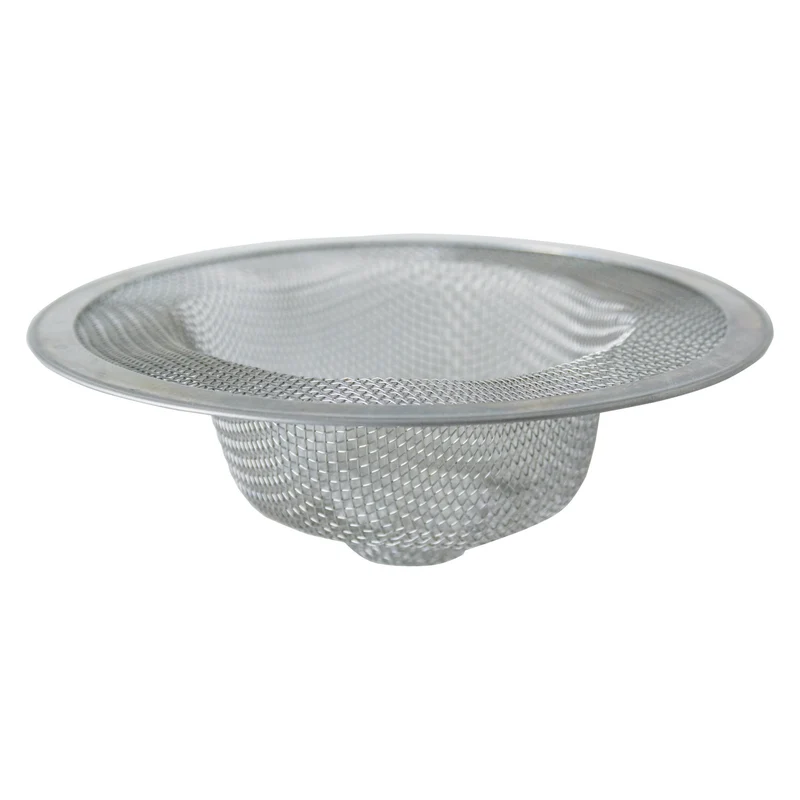 Panier en maille d’acier inoxydable pour drain d'évier, 4-1/2"