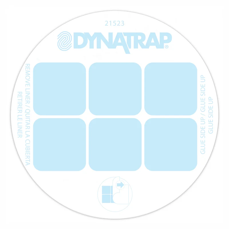 Cartes de rechange adhésives Dynatrap StickyTech, 12 unités