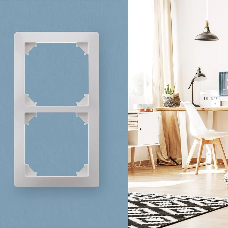 Plaque de finition Orys - blanc - Zenitech