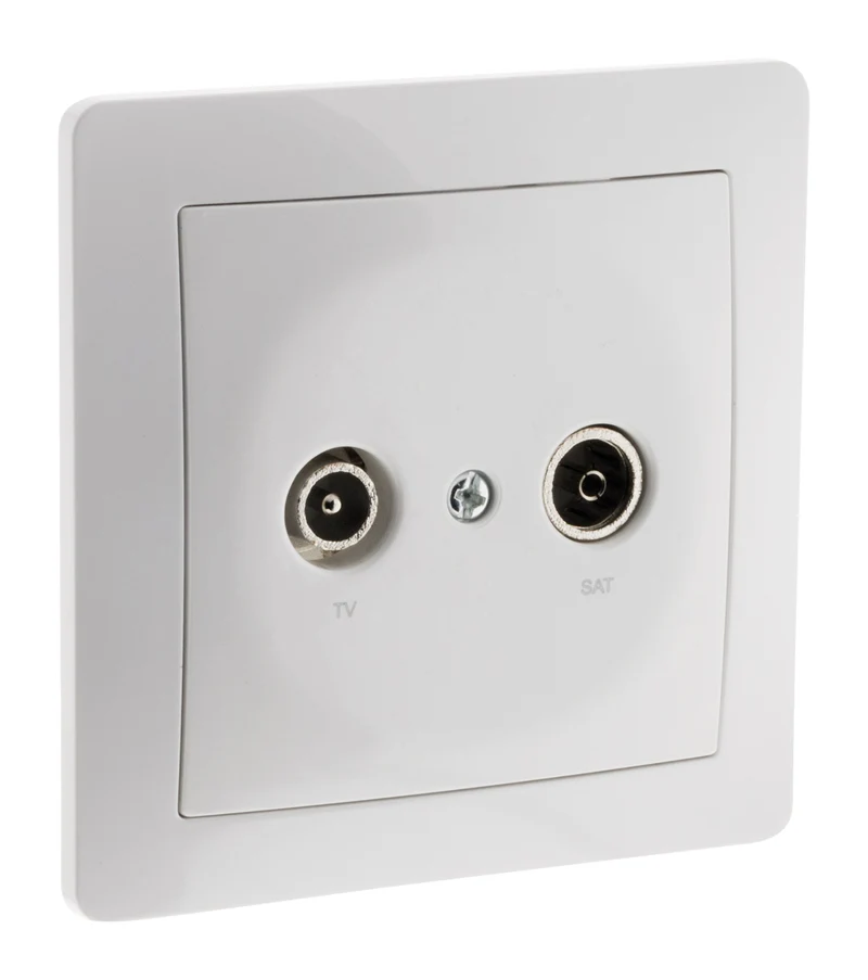 Prise TV-SAT - Blanc - Orys - Zenitech