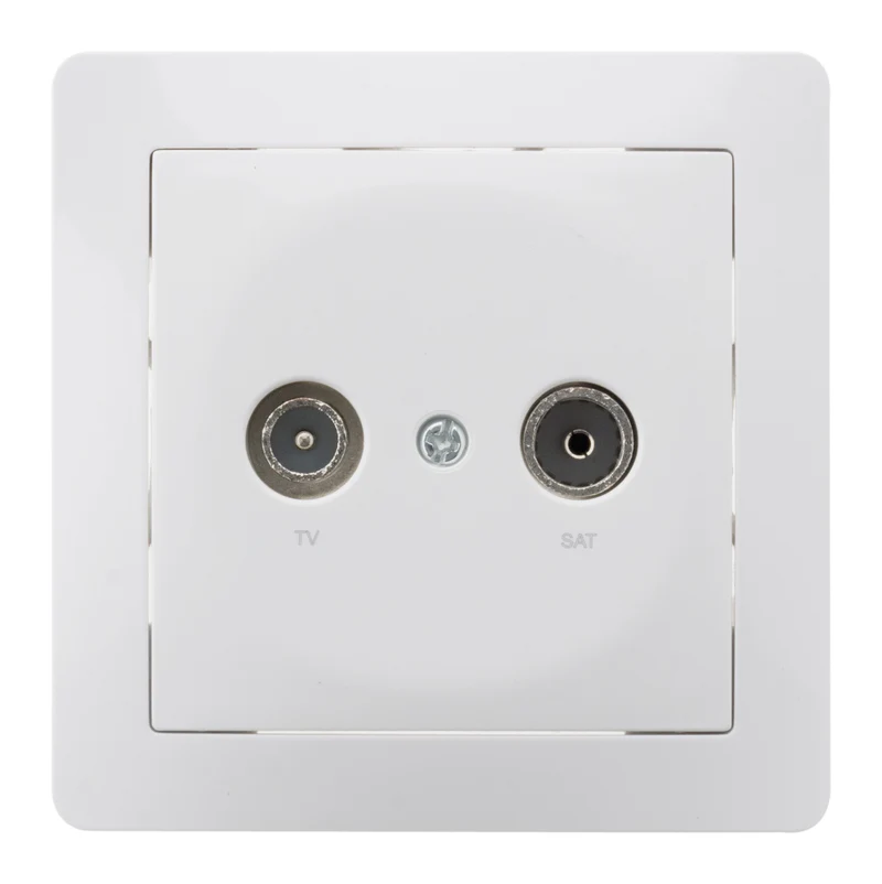 Prise TV-SAT - Blanc - Orys - Zenitech