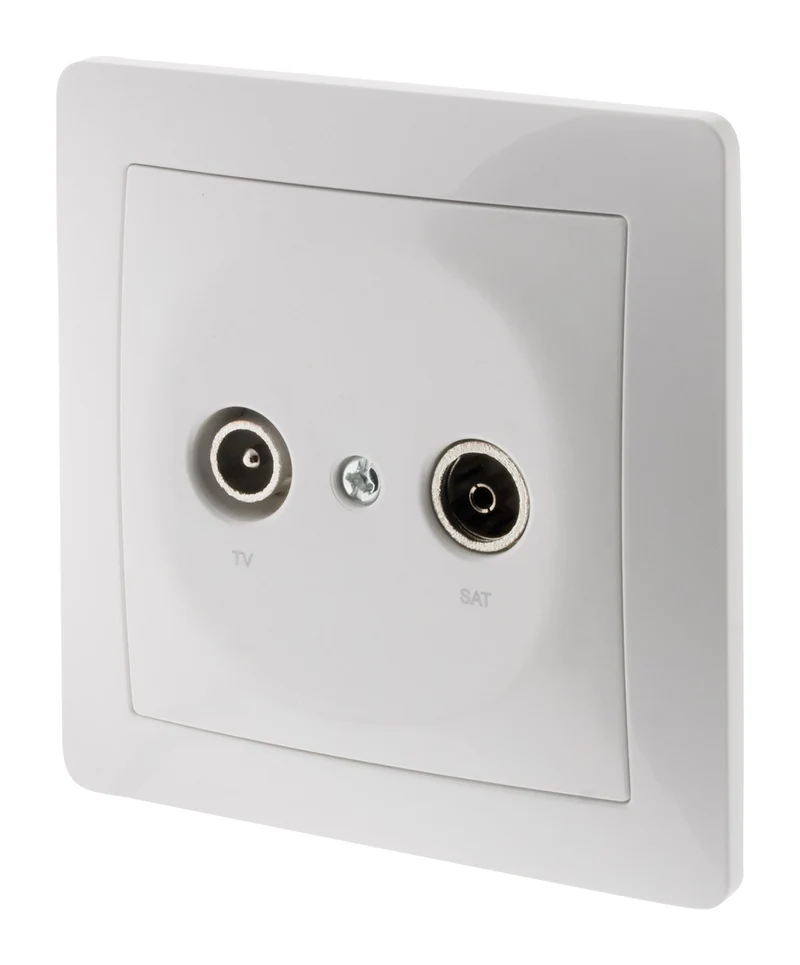 Prise TV-SAT - Blanc - Orys - Zenitech
