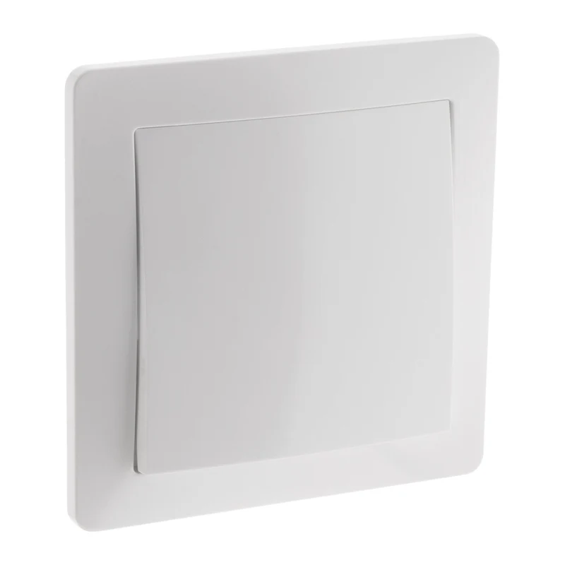 Bouton poussoir à voyant 10A - Blanc - Orys - Zenitech