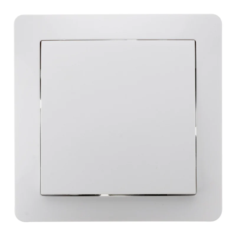 Bouton poussoir à voyant 10A - Blanc - Orys - Zenitech
