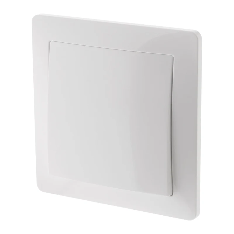 Bouton poussoir à voyant 10A - Blanc - Orys - Zenitech