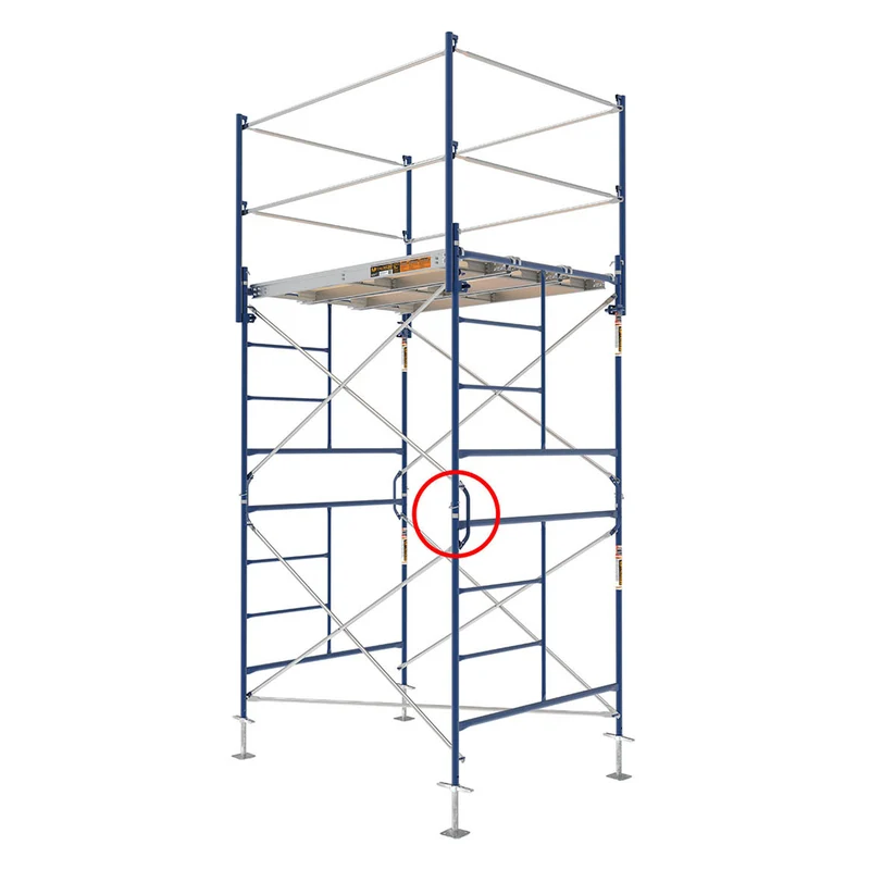 Verrou banane pour échafaudage, 13"