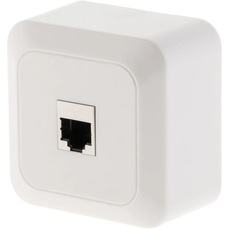 Prise téléphonique RJ45 en saillie Celesta - blanc - Dio
