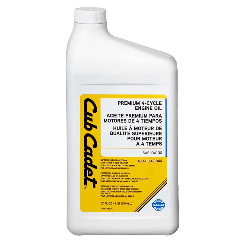 Huile à moteur de qualité supérieure pour moteur à 4 temps SAE 10W-30, 1 L