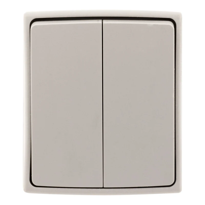 Double interrupteur va et vient IP55 - Orok - Zenitech