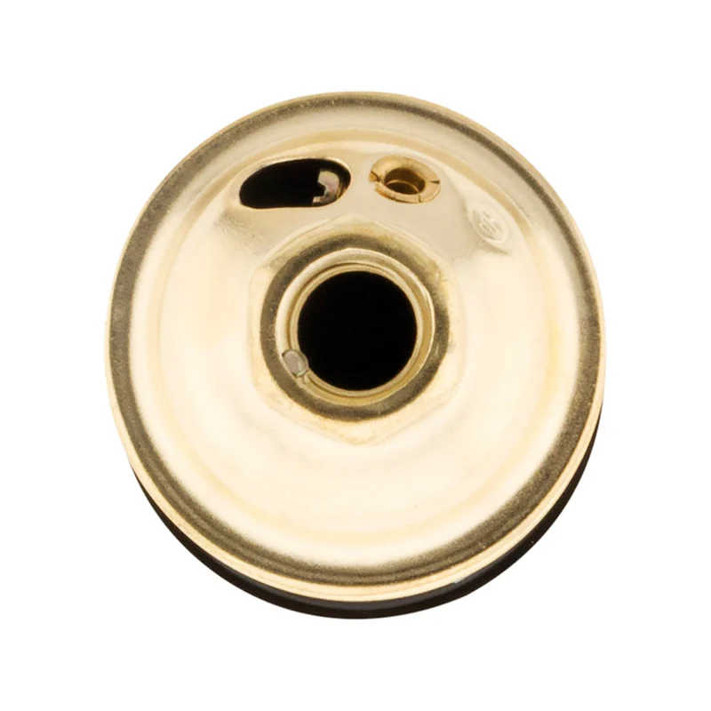 Douille E27 Acier Laitonné collerette bakélite - Zenitech