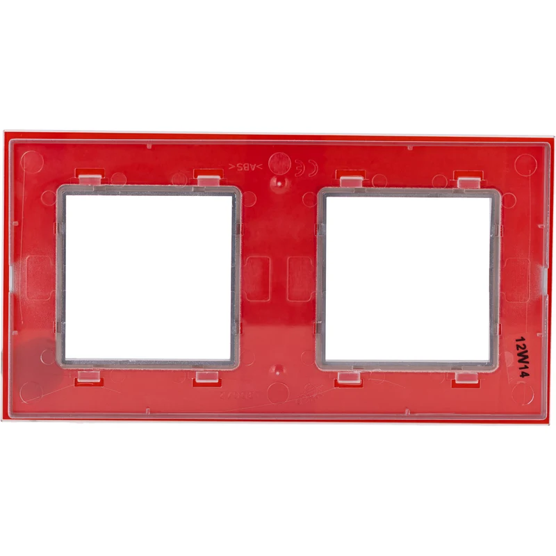 Plaque de finition double en verre Kalya - Zenitech