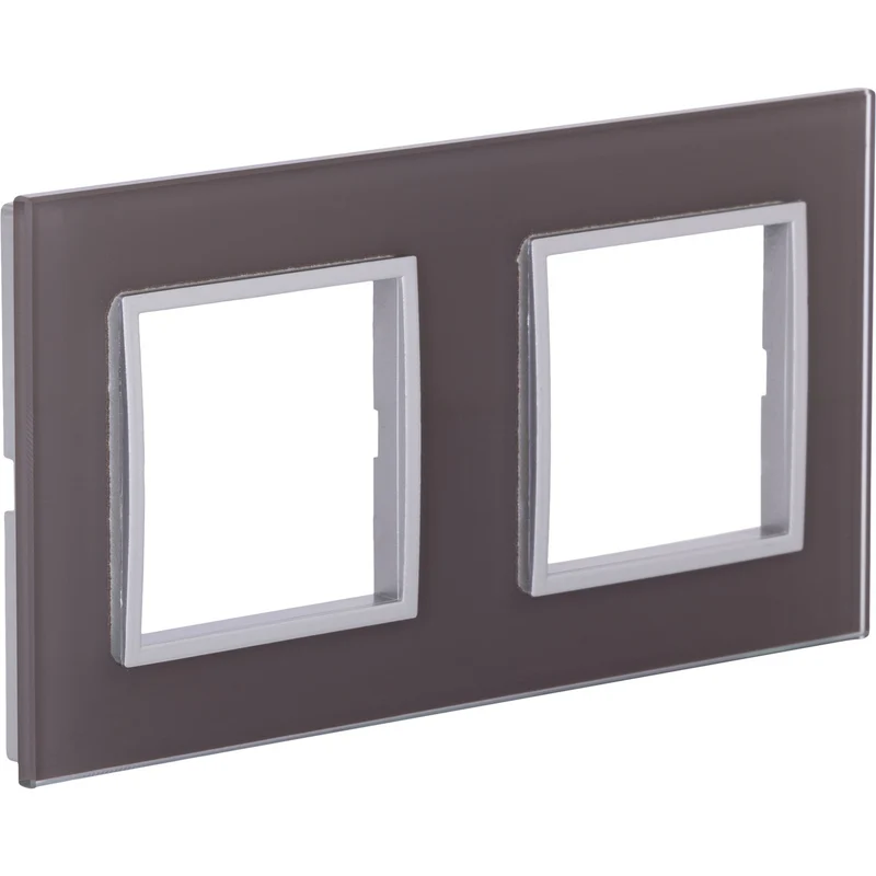 Plaque de finition double en verre Kalya - Zenitech