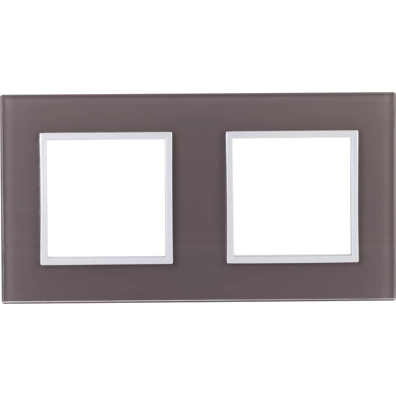 Plaque de finition double en verre Kalya - Zenitech