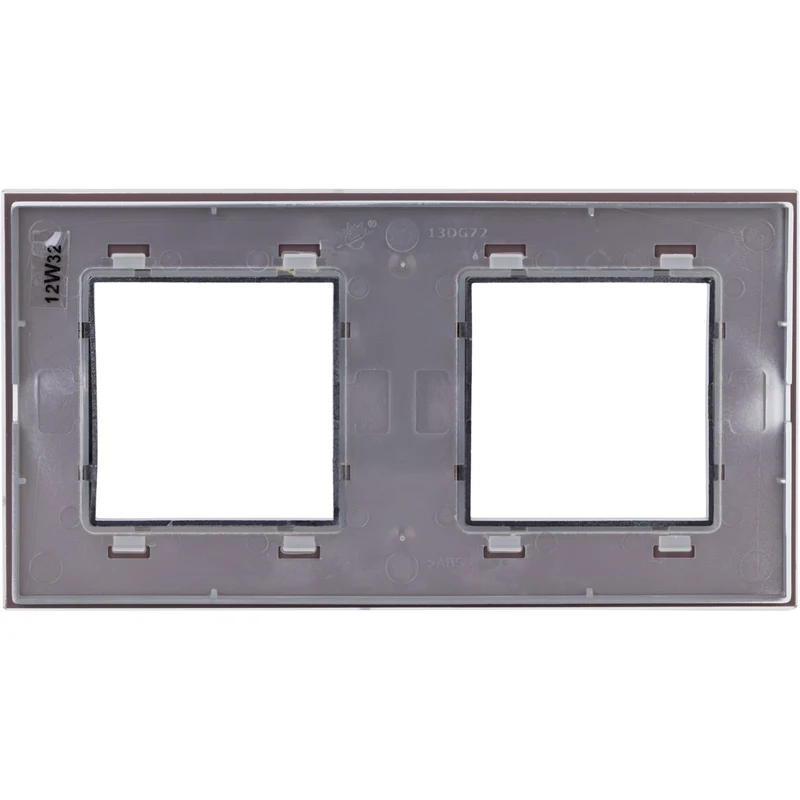 Plaque de finition double en verre Kalya - Zenitech