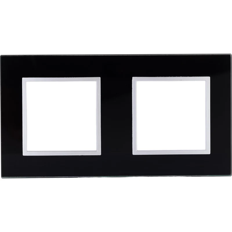 Plaque de finition double en verre Kalya - Zenitech
