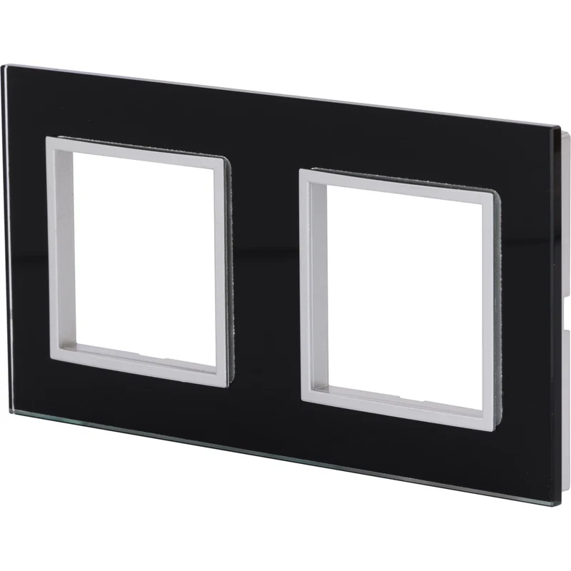 Plaque de finition double en verre Kalya - Zenitech