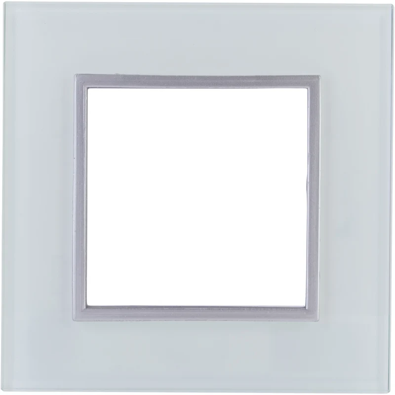 Plaque de finition simple en verre Kalya - Zenitech
