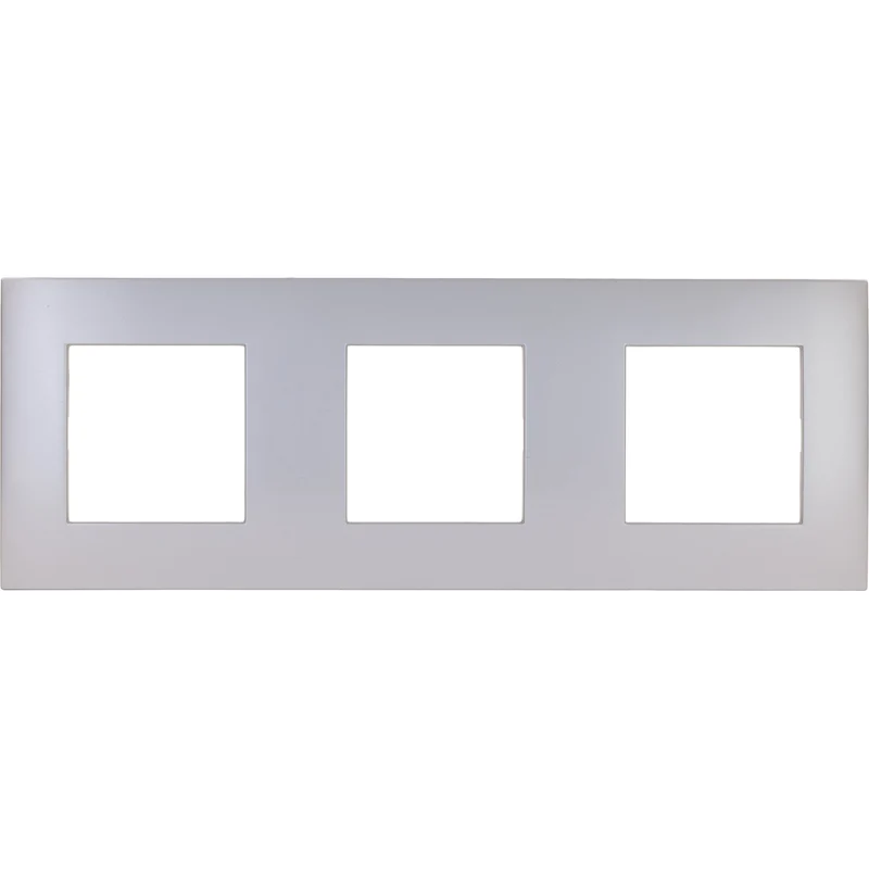 Plaque de finition triple Kalya - Zenitech