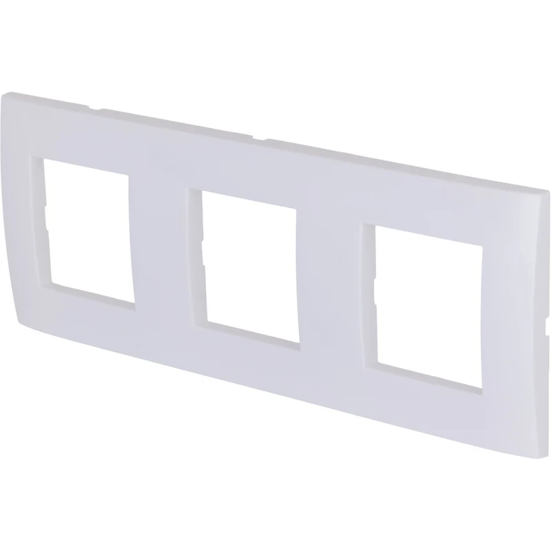 Plaque de finition triple Kalya - Zenitech