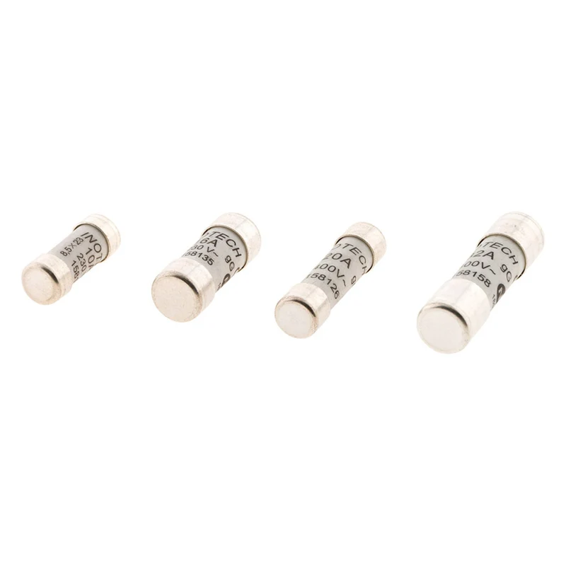 Lot de 8 fusibles 3x10A+3x16A+1x20A+1x32A avec voyant NF - Zenitech