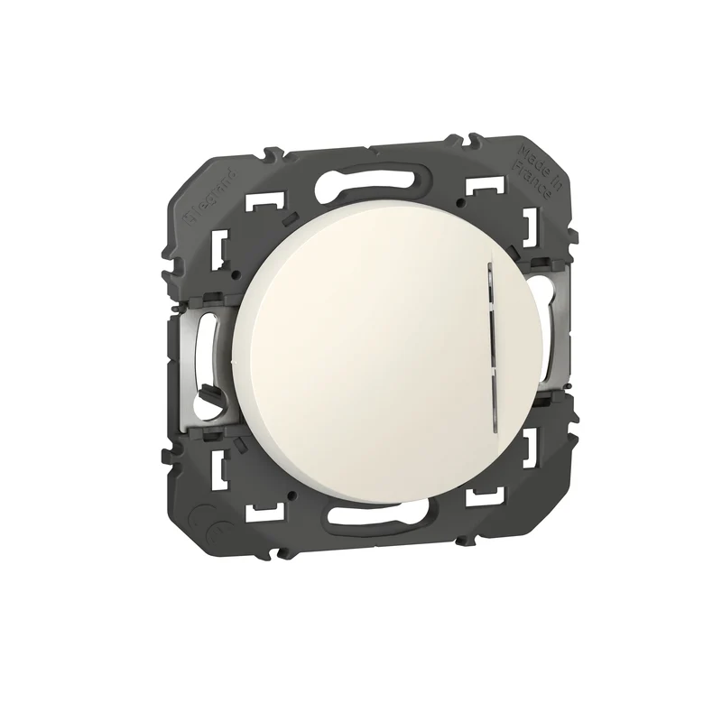Interrupteur va et vient + voyant lumineux Dooxie - blanc - Legrand