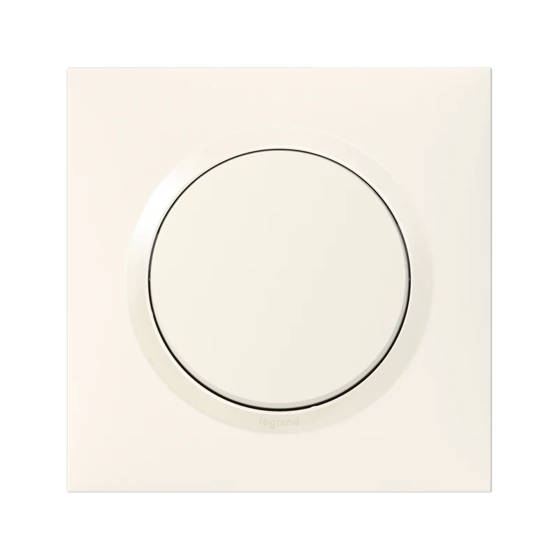 Poussoir simple 6A complet - Dooxie - blanc - Legrand