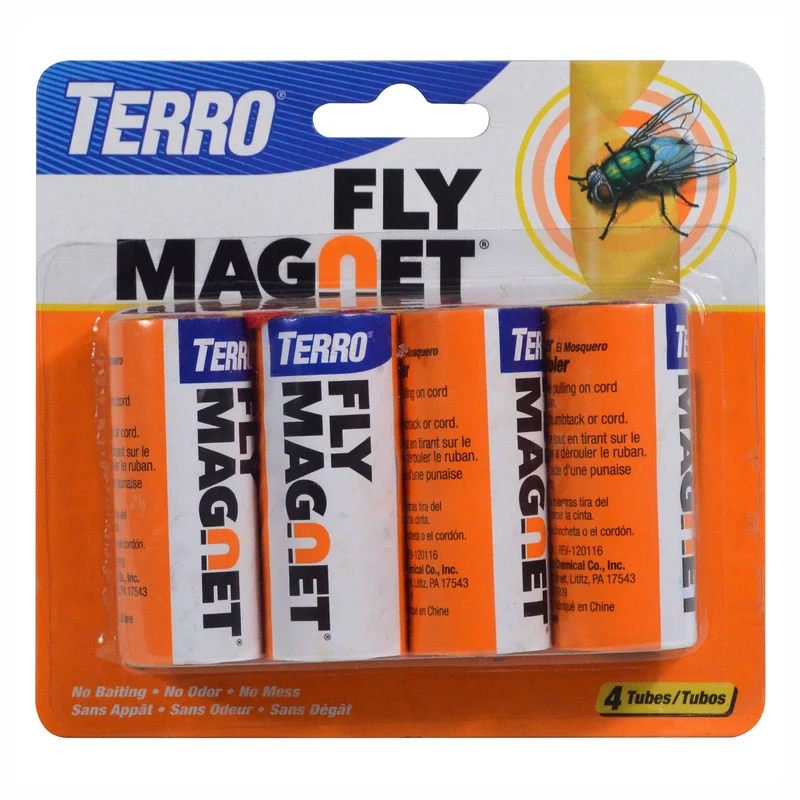 Papier attrape-mouches Fly Magnet, 4 unités