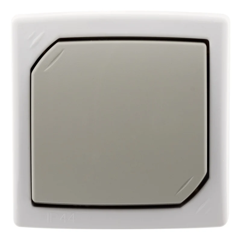 Interrupteur va-et-vient encastrable IP44 - Zenitech