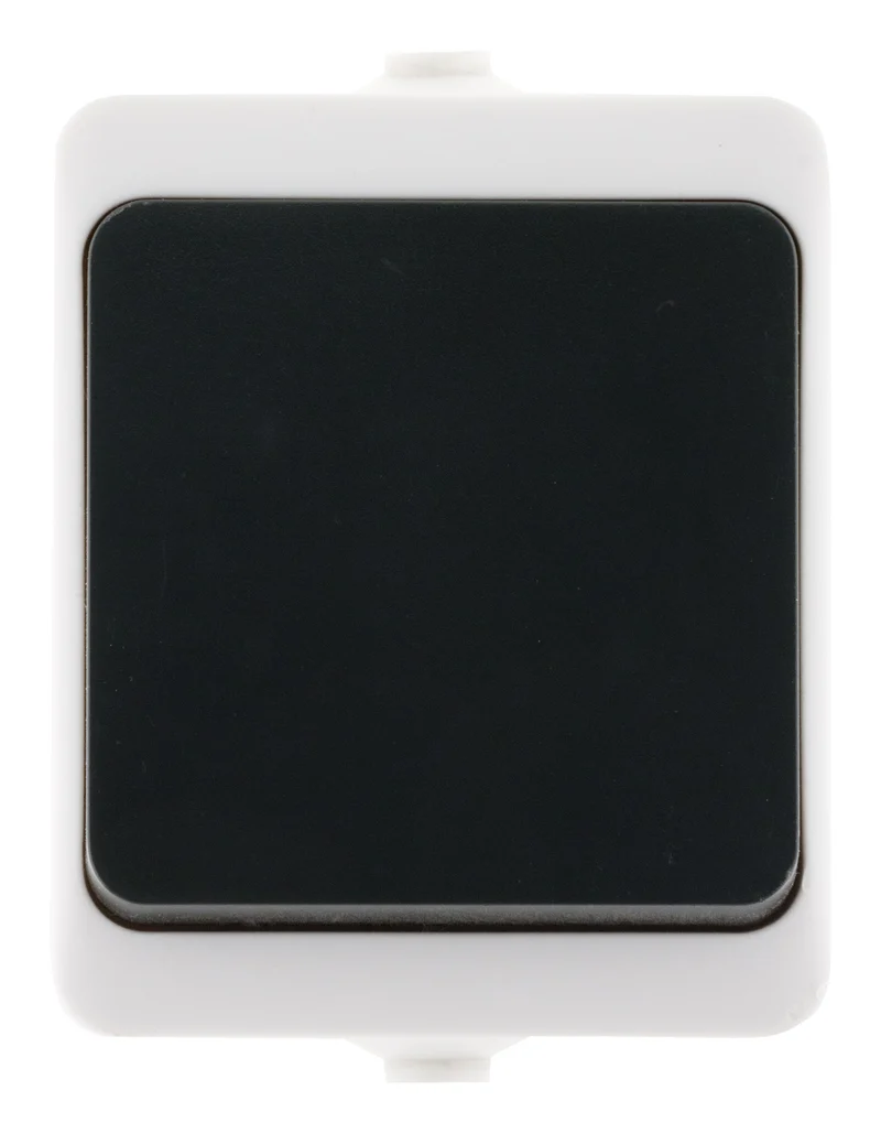 Interrupteur Va et Vient - IP54 - noir - Zenitech
