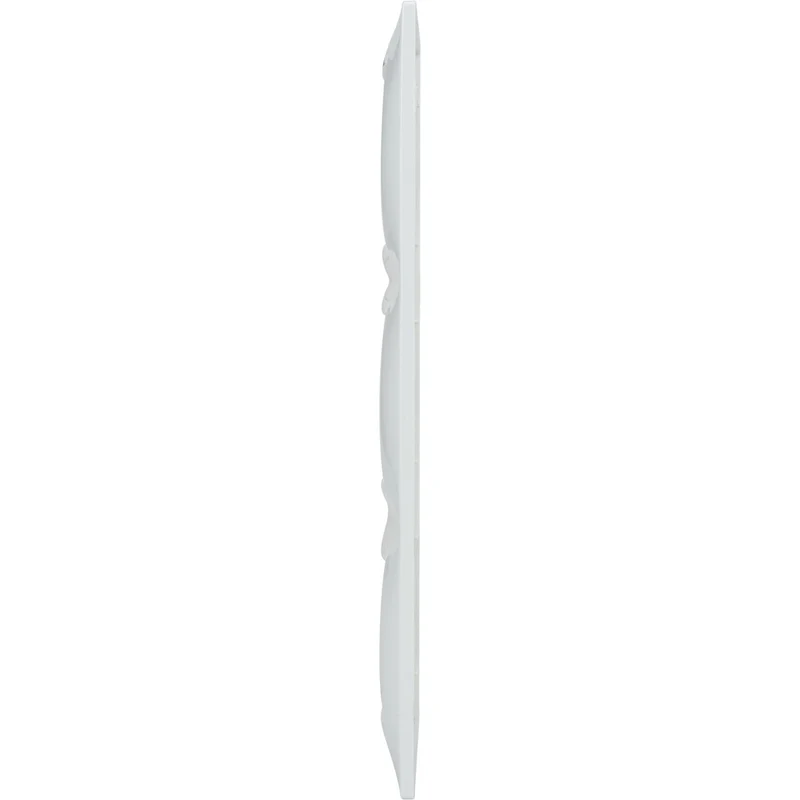 Triple plaque encastrée Verticale Zyna - Blanc - Zenitech