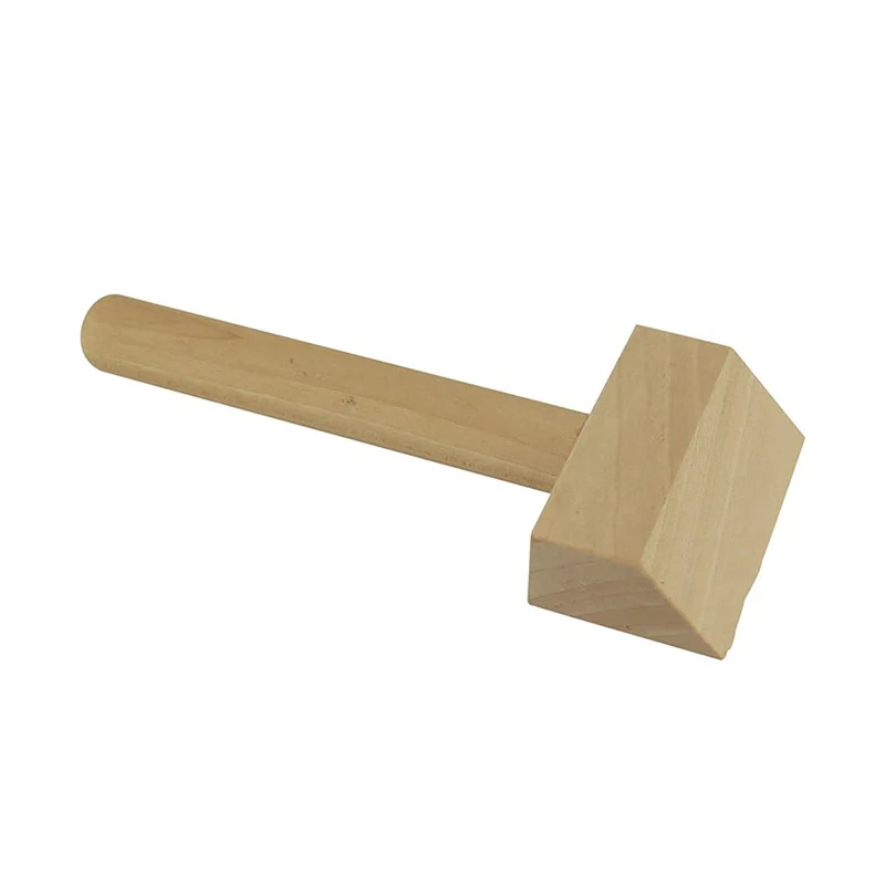 Grattoir en bois d'érable avec manche, 3"