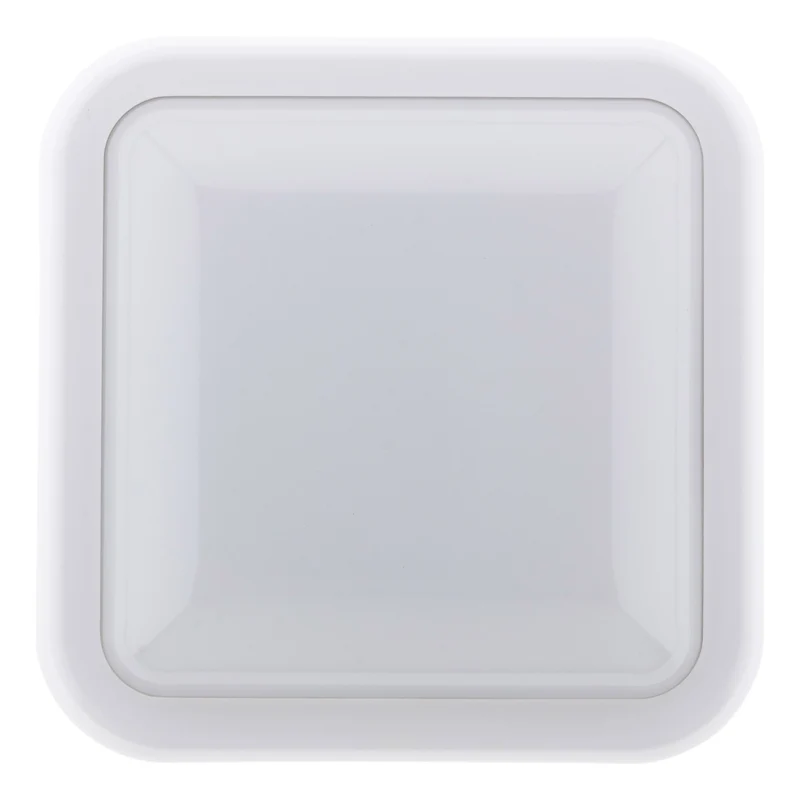 Hublot carré LED 15W 1050lm IP44 Blanc - Zenitech