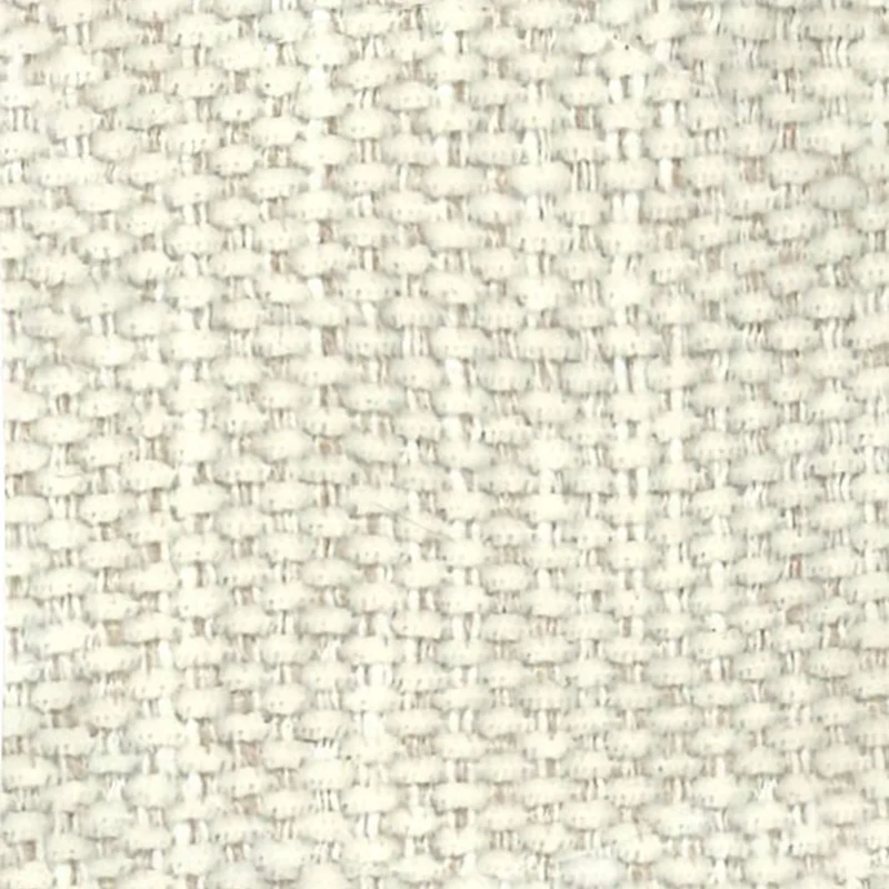 Rideau de luxe tissé à effet velours chenille, blanc cassé