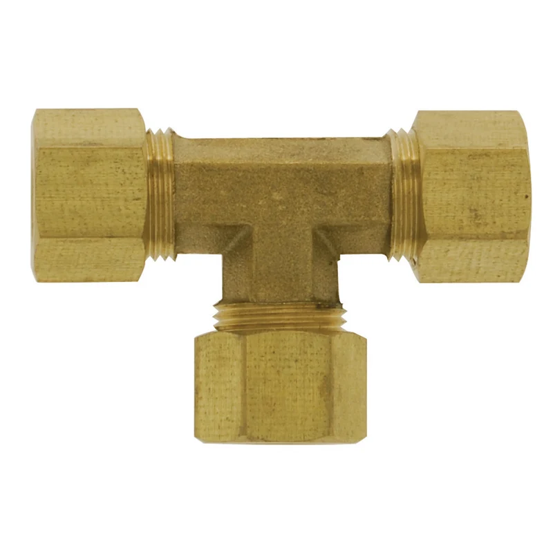 Té compression, 1/4''
