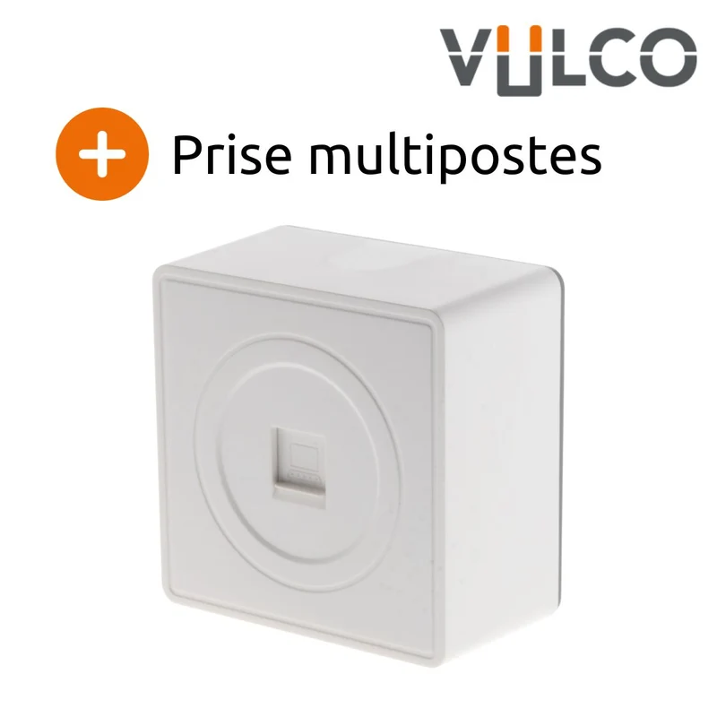 Prise Tel RJ45 en saillie Vulco