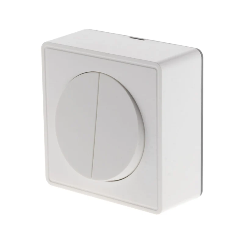 Interrupteur double va et vient 10A saillie Silver - Vulco - Zenitech