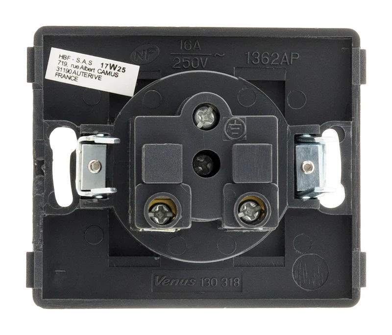 Prise 2P+T 16A Venus composable - Zenitech